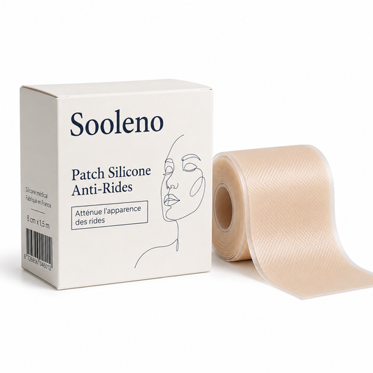 Patch Silicone Anti-Rides Sooleno® — rides, fermeté et éclat